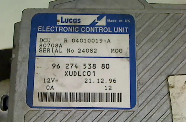 Calculateur moteur Peugeot 406 (8B) 2.1 td 12v (1996-2004) occasion — photo 2