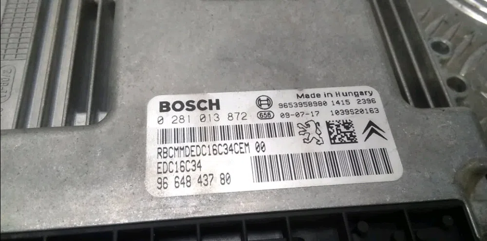 Calculateur moteur Peugeot PARTNER TEPEE 1.6 hdi 16v (2008) 5 portes occasion — photo 2