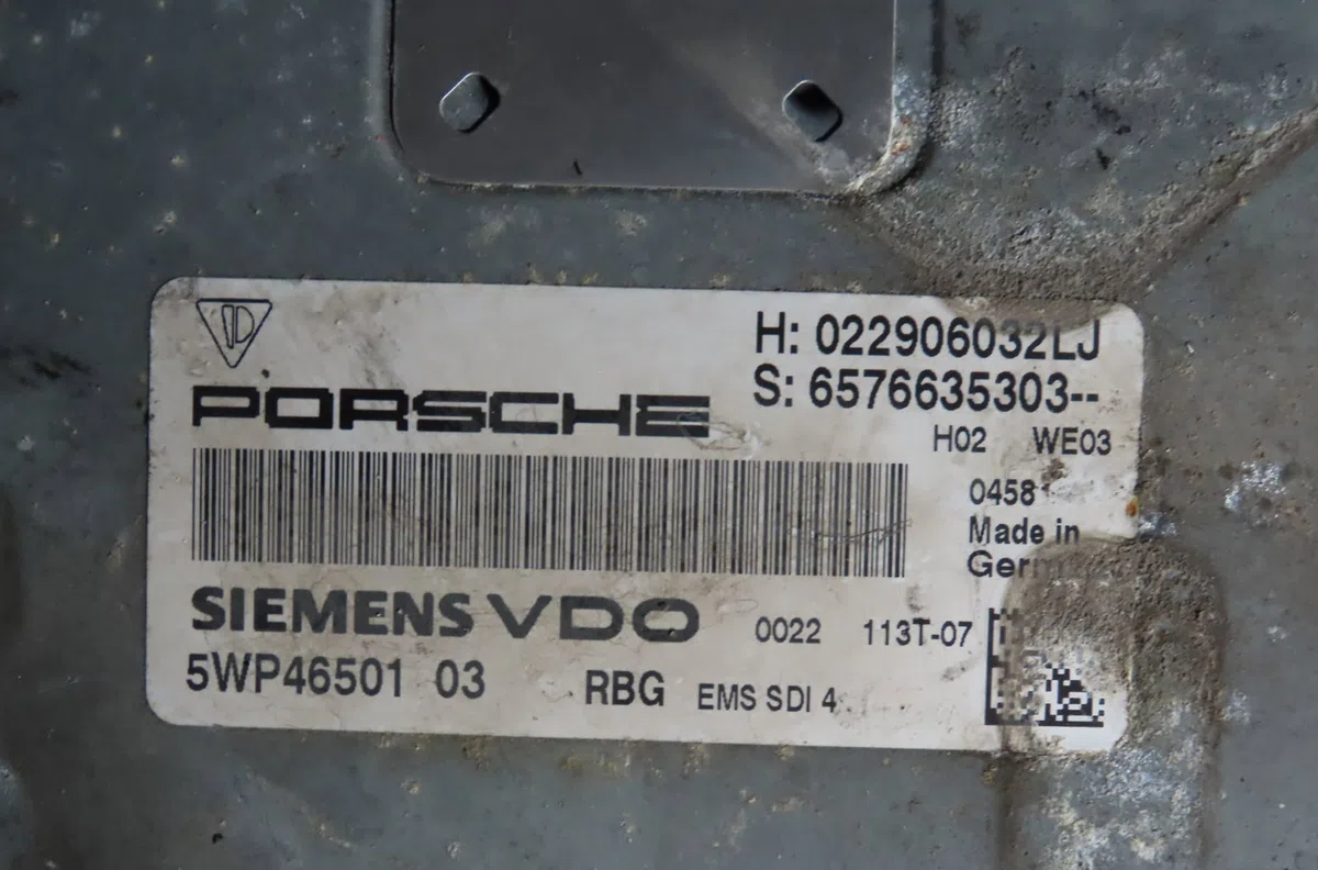 Calculateur moteur Porsche CAYENNE (9PA) S 4.8 (2007-2010) occasion — photo 2