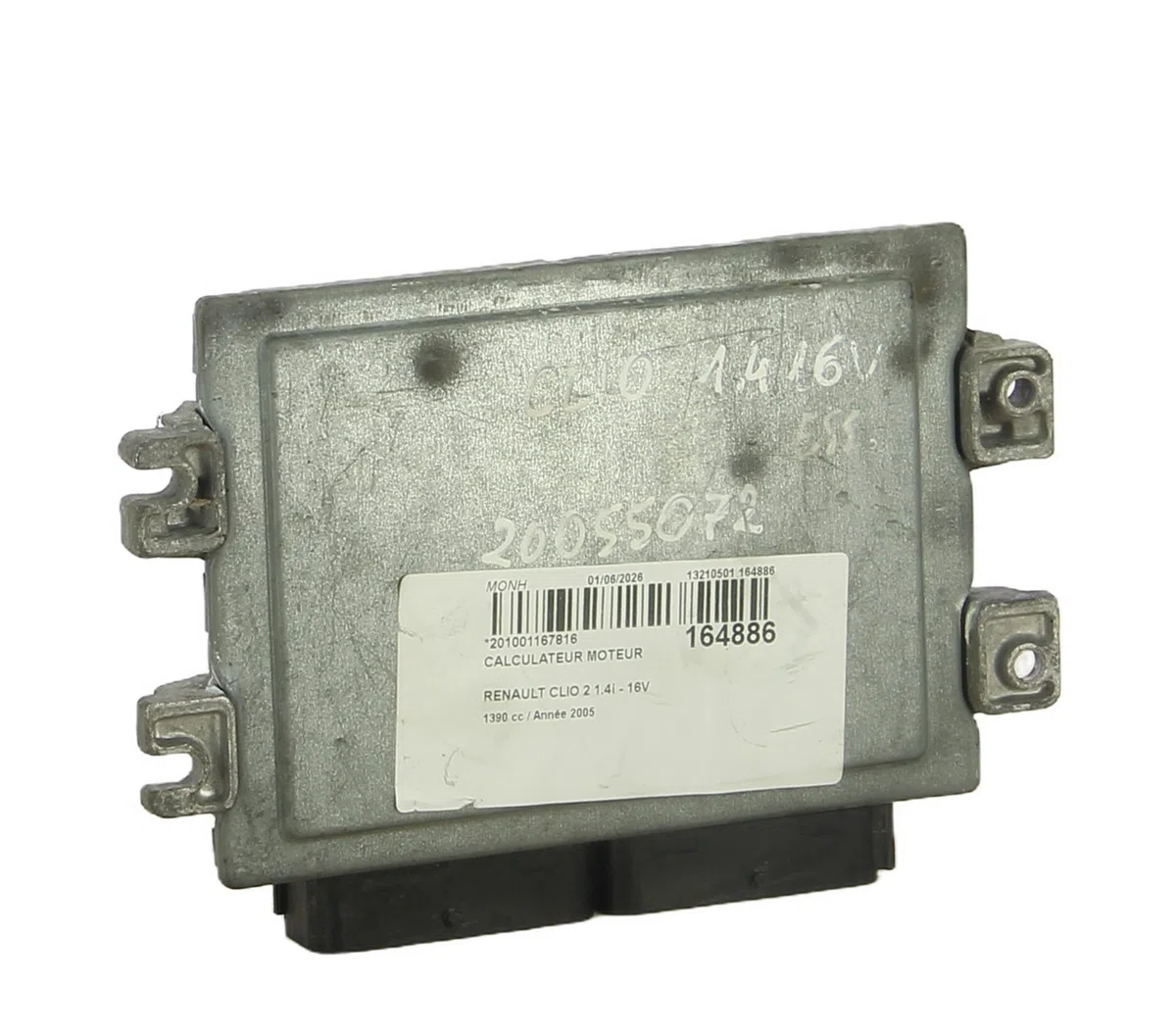 Calculateur moteur Renault CLIO II (BB_, CB_) 1.4 16v (b-cb0p, bb13) (2000-2008) 5 portes occasion — photo 4