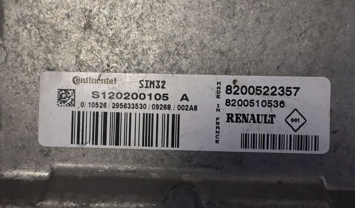 Calculateur moteur Renault CLIO III (BR0-1, CR0-1) 1.2 16v (br02, br0j, br11, cr02, cr0j, cr11) (2005-2014) 5 portes occasion — photo 2