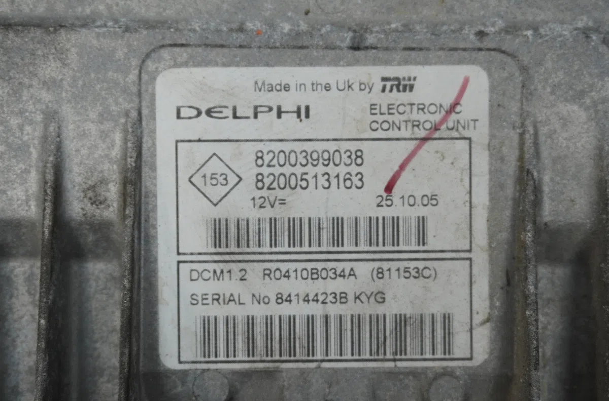 Calculateur moteur Renault CLIO III (BR0-1, CR0-1) 1.5 dci (br17, cr17) (2005-2012) 5 portes occasion — photo 4
