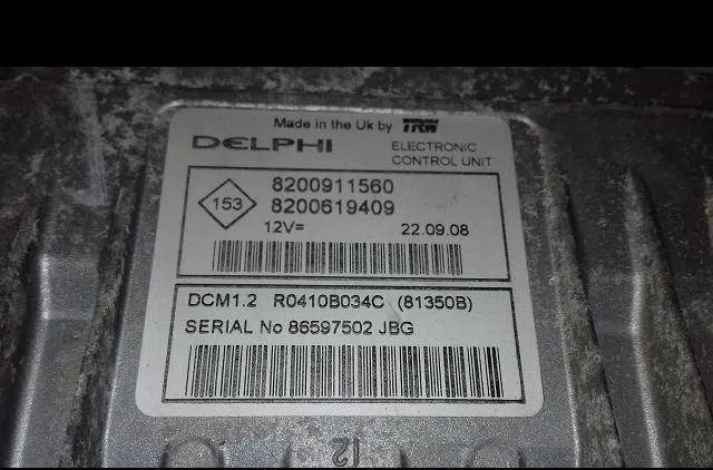 Calculateur moteur Renault CLIO III (BR0-1, CR0-1) 1.5 dci (br17, cr17) (2005-2012) 5 portes occasion — photo 3