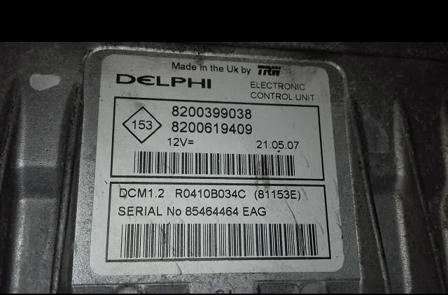 Calculateur moteur Renault CLIO III (BR0-1, CR0-1) 1.5 dci (c-br0g, c-br1g) (2005-2012) 5 portes occasion — photo 3