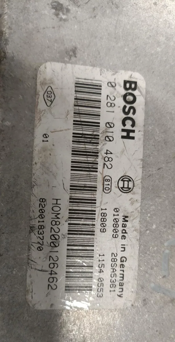 Calculateur moteur Renault LAGUNA II (BG0-1_) 1.9 dci (2001-2007) occasion
