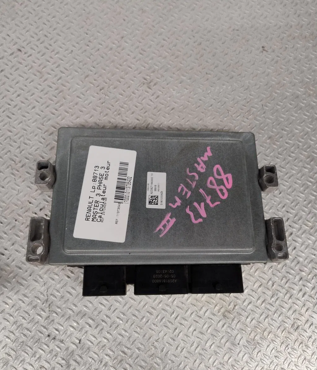 Calculateur moteur Renault MASTER III Camion plate-forme-Châssis (EV, HV, UV) 2.3 dci 145 fwd (ev0e, ev0f, hv0e, hv0f, uv0e, uv0f,... (2010) occasion — photo 2