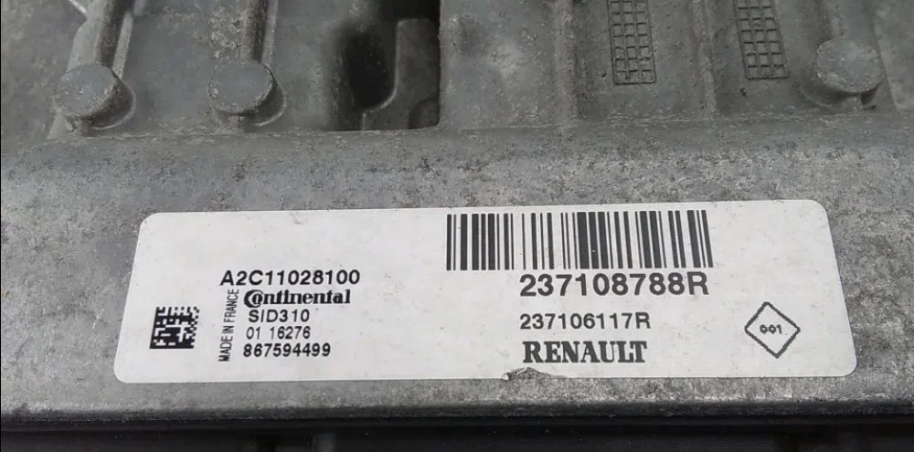Calculateur moteur Renault MASTER III Camionnette (FV) 2.3 dci 130 fwd (fv0m, fv0y) (2016) occasion — photo 3