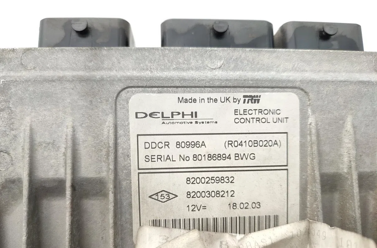 Calculateur moteur RENAULT MEGANE 2 PHASE 1 occasion — photo 2