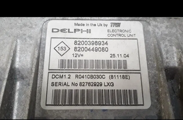 Calculateur moteur Renault MODUS - GRAND MODUS (F-JP0_) 1.5 dci (fp0d, jp0d) (2004) occasion
