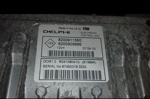 Calculateur moteur Renault MODUS - GRAND MODUS (F-JP0_) 1.5 dci (fp0g, jp0g) (2004) occasion — photo 4