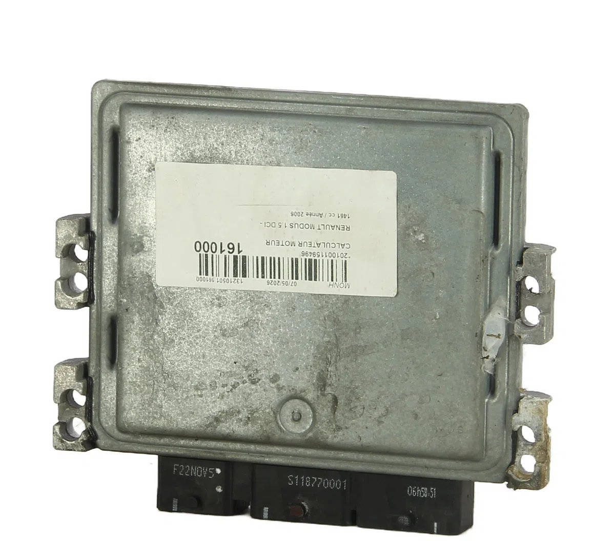 Calculateur moteur Renault MODUS - GRAND MODUS (F-JP0_) 1.5 dci (jp0g, jp0h) (2005) 5 portes occasion — photo 3
