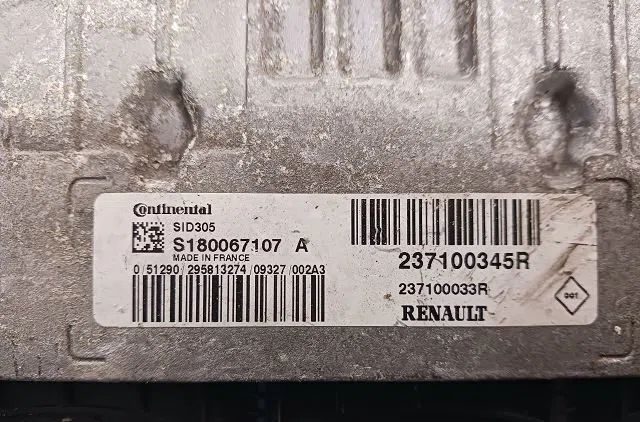 Calculateur moteur Renault SCÉNIC III (JZ0-1_) 1.5 dci (2009) 5 portes occasion