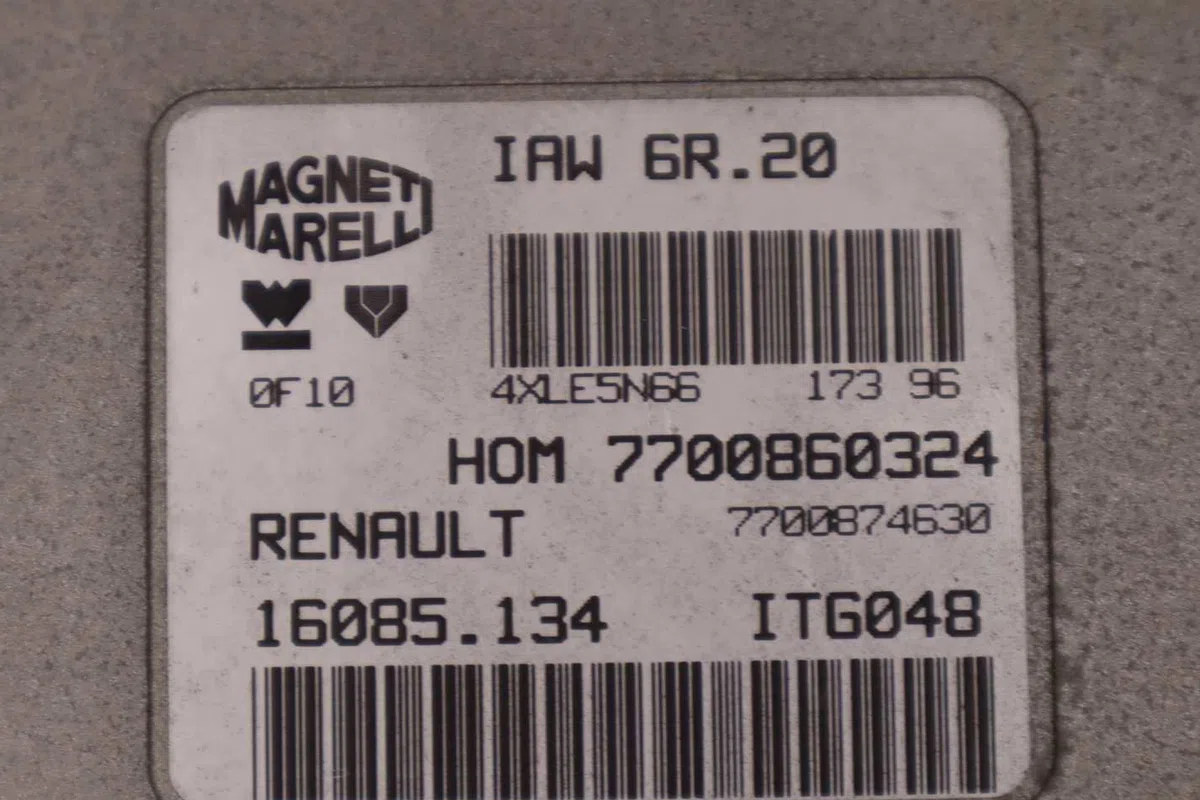 Calculateur moteur Renault TWINGO I (C06_) 1.2 (c063, c064) (1993-1996) 3 portes occasion — photo 2