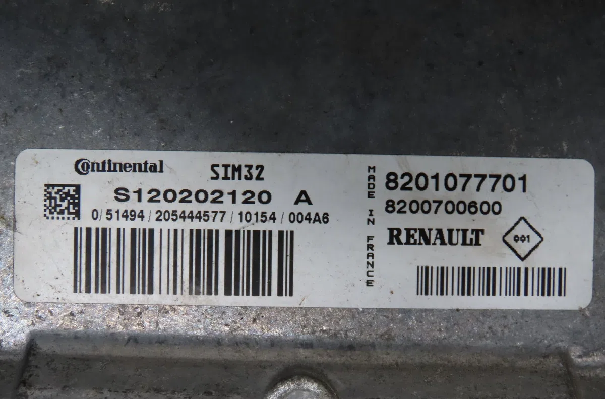 Calculateur moteur Renault WIND (E4M_) 1.2 (e4mf) (2010) occasion