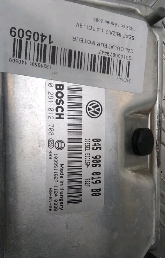 Calculateur moteur Seat IBIZA III (6L1) 1.4 tdi (2002-2005) occasion — photo 2