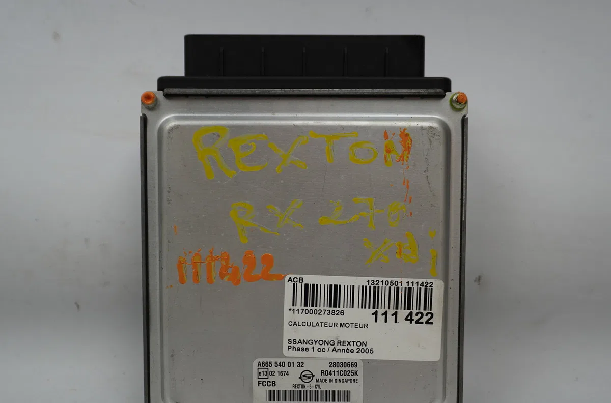Calculateur moteur Ssangyong REXTON - REXTON II (GAB_) 2.7 xdi 4x4 (2011-2013) occasion — photo 3