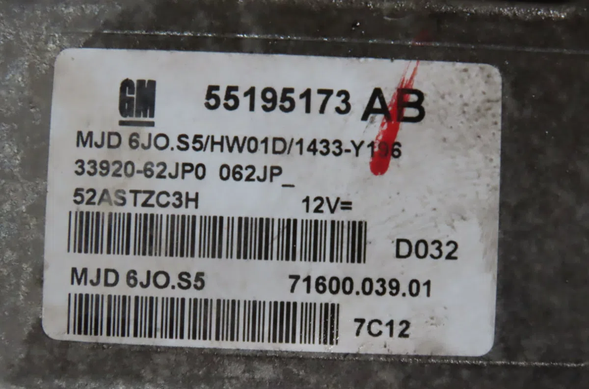 Calculateur moteur Suzuki SWIFT III (MZ, EZ) 1.3 ddis (rs 413d) (2005) 5 portes occasion — photo 2