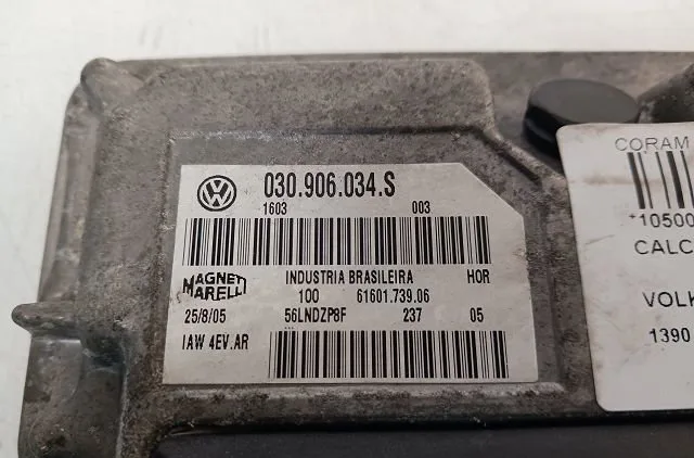 Calculateur moteur Volkswagen FOX 3-5 portes (5Z1, 5Z3, 5Z4) 1.4 (2005-2009) occasion