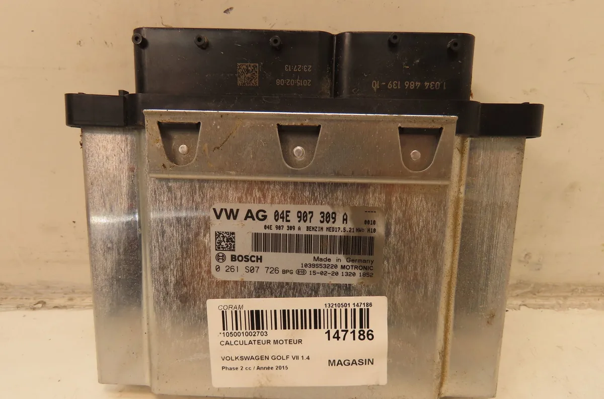 Calculateur moteur Volkswagen GOLF VII (5G1, BQ1, BE1, BE2) 1.4 tsi (2014-2020) occasion