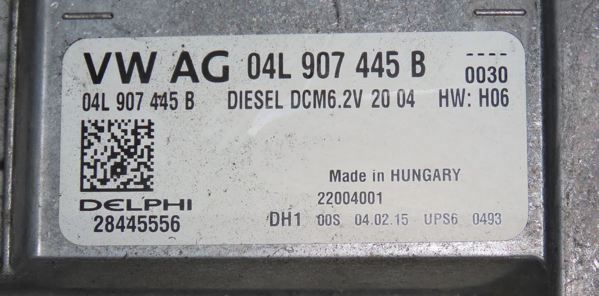 Calculateur moteur Volkswagen GOLF VII (5G1, BQ1, BE1, BE2) 1.6 tdi (2012-2017) occasion — photo 2
