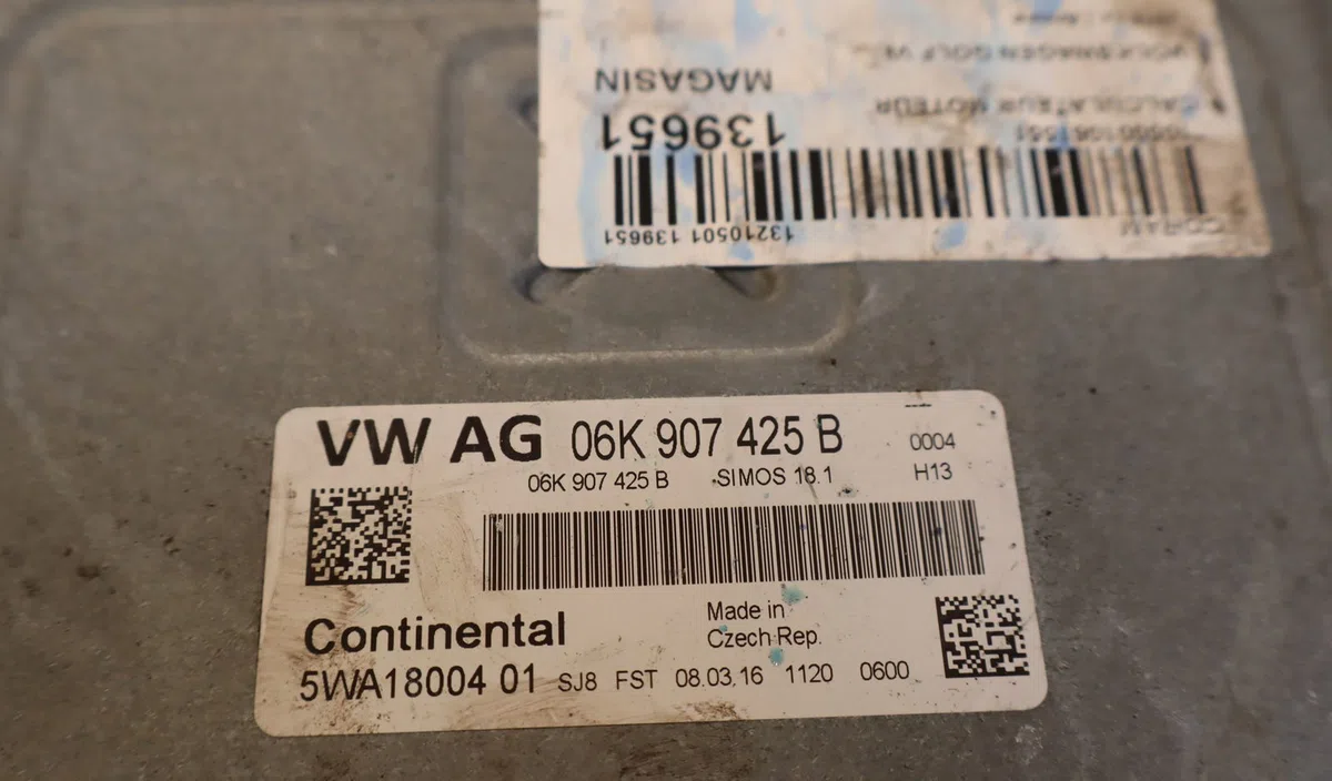 Calculateur moteur Volkswagen GOLF VII (5G1, BQ1, BE1, BE2) 2.0 gti (2013-2020) occasion