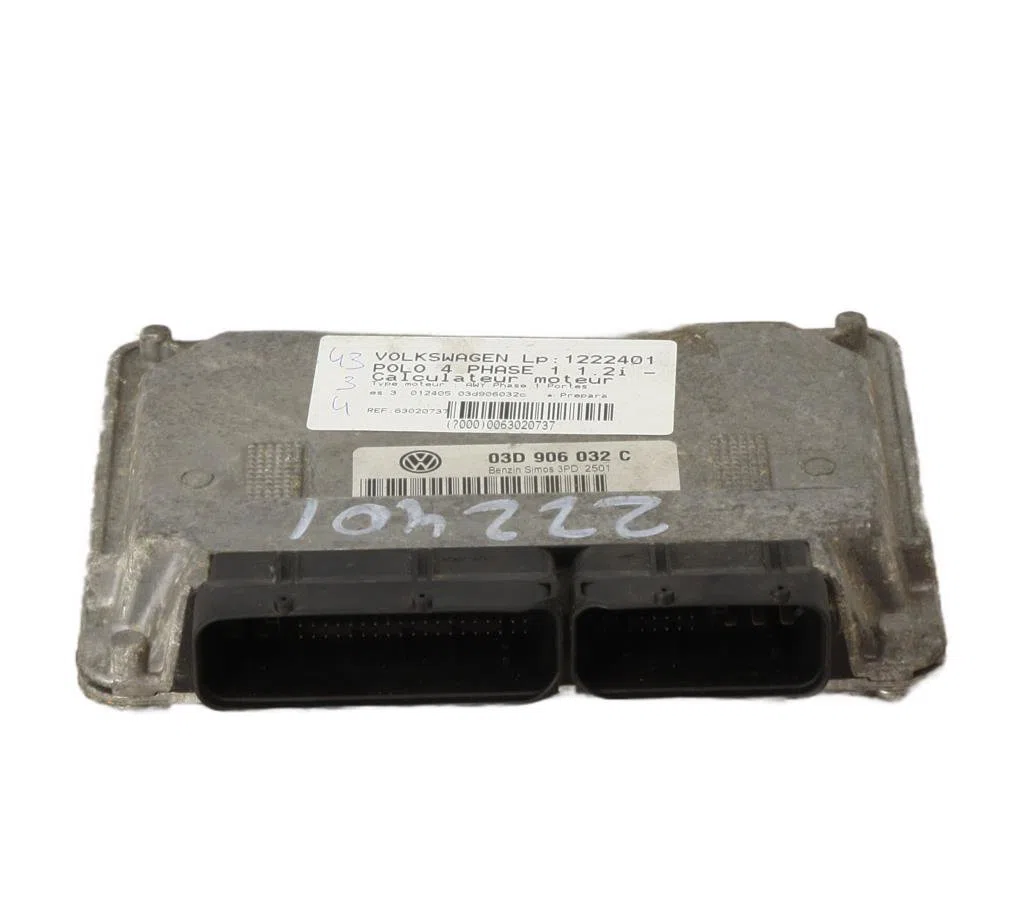 Calculateur moteur Volkswagen POLO (9N_, 9A_) 1.2 (2002-2007) 5 portes occasion