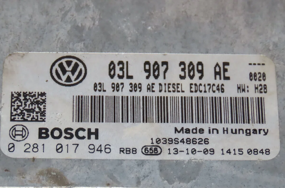 Calculateur moteur Volkswagen TIGUAN (5N_) 2.0 tdi 4motion (2007-2018) occasion — photo 2