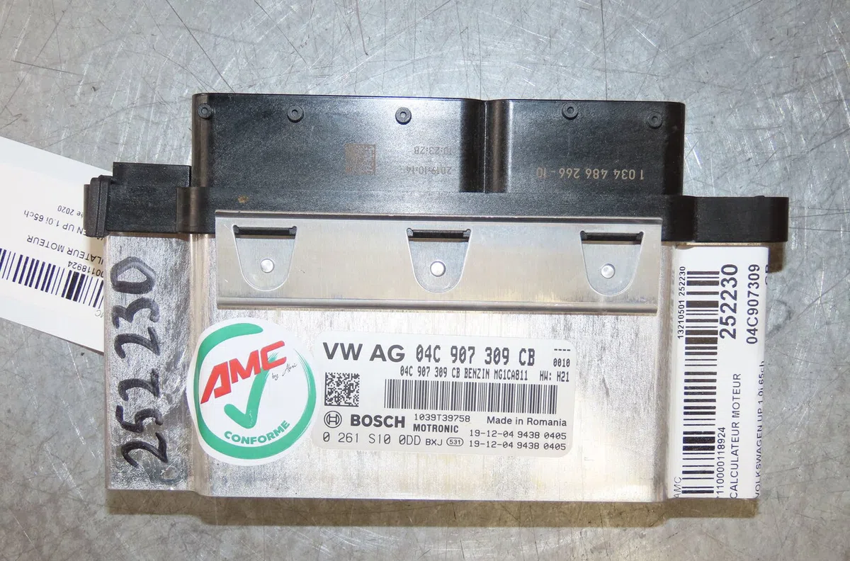 Calculateur moteur Volkswagen UP! (121, 122, BL1, BL2, BL3, 123) 1.0 (2011-2020) 5 portes occasion — photo 2