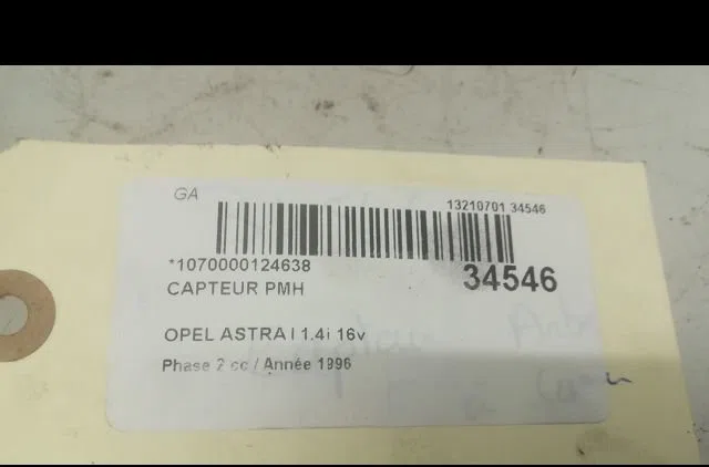 Capteur pmh OPEL ASTRA I 1996 occasion — photo 3