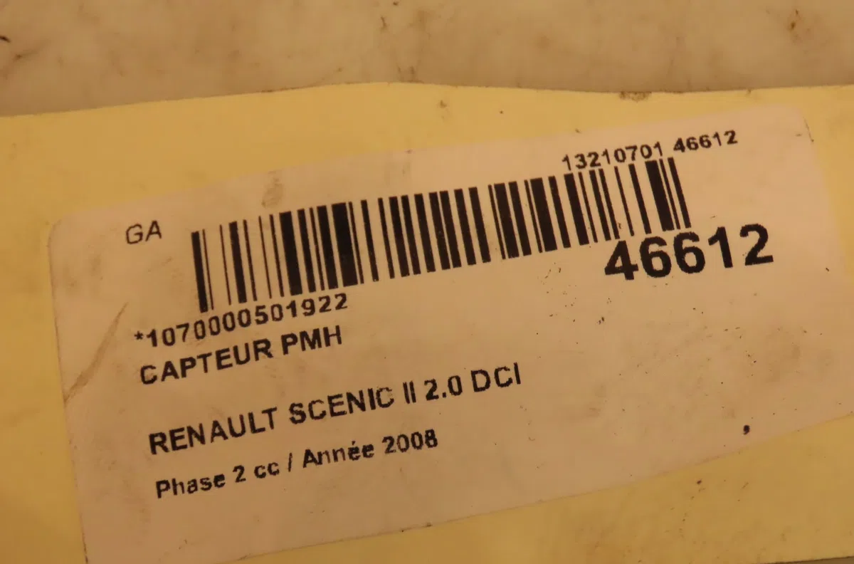 Capteur pmh Renault GRAND SCÉNIC II (JM0-1_) 2.0 dci (jm1k) (2005-2008) occasion — photo 3