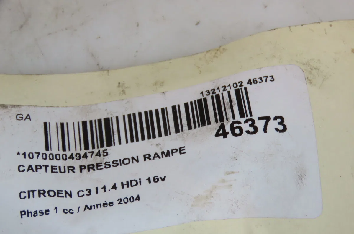 Capteur pression rampe  Citroen C3 I (FC_, FN_) 1.4 16v hdi (2002) occasion — photo 4
