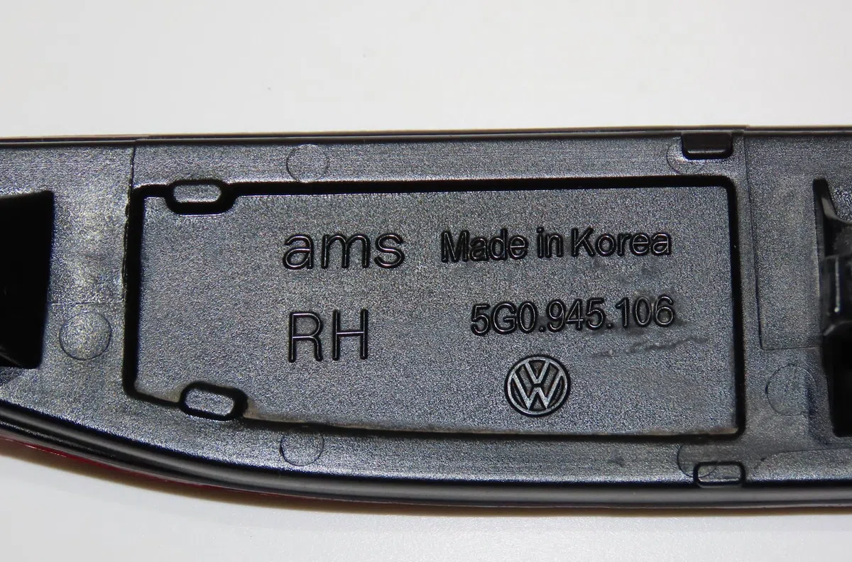 Catadioptre ard Volkswagen GOLF VII (5G1, BQ1, BE1, BE2) 1.4 tsi (2014-2020) occasion — photo 4