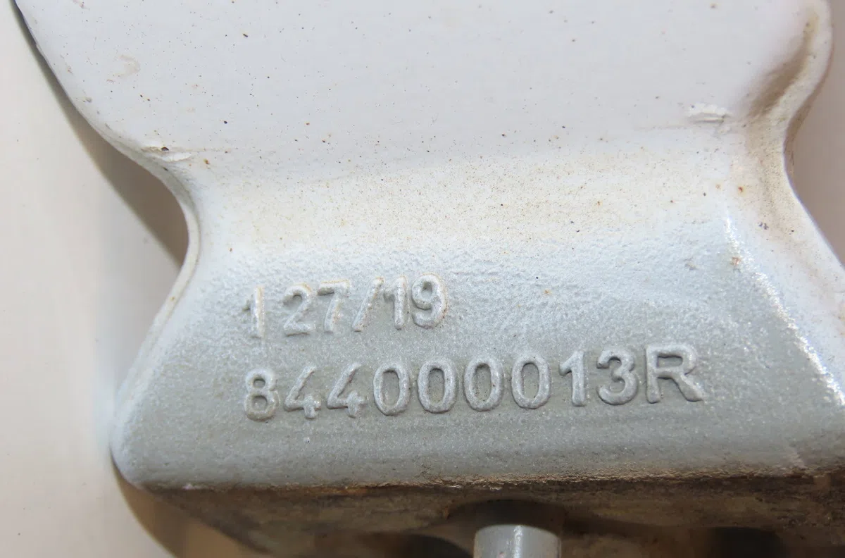 Charniere inf porte battante arg Opel MOVANO B Camionnette (X62) 2.3 cdti rwd (fv) (2010) occasion — photo 4