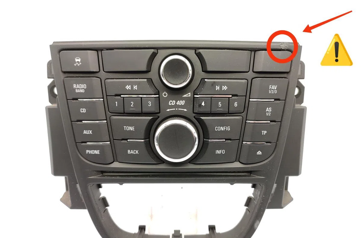 Commande autoradio OPEL ASTRA J PHASE 1 occasion