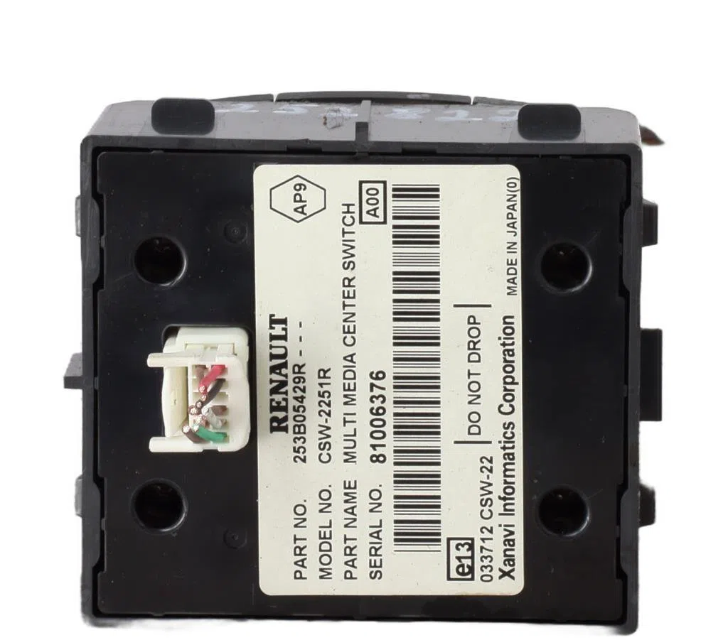 Commande autoradio Renault LAGUNA III (BT0-1) 1.5 dci (bt00, bt0a, bt0t, bt1j) (2007-2015) 5 portes occasion — photo 2