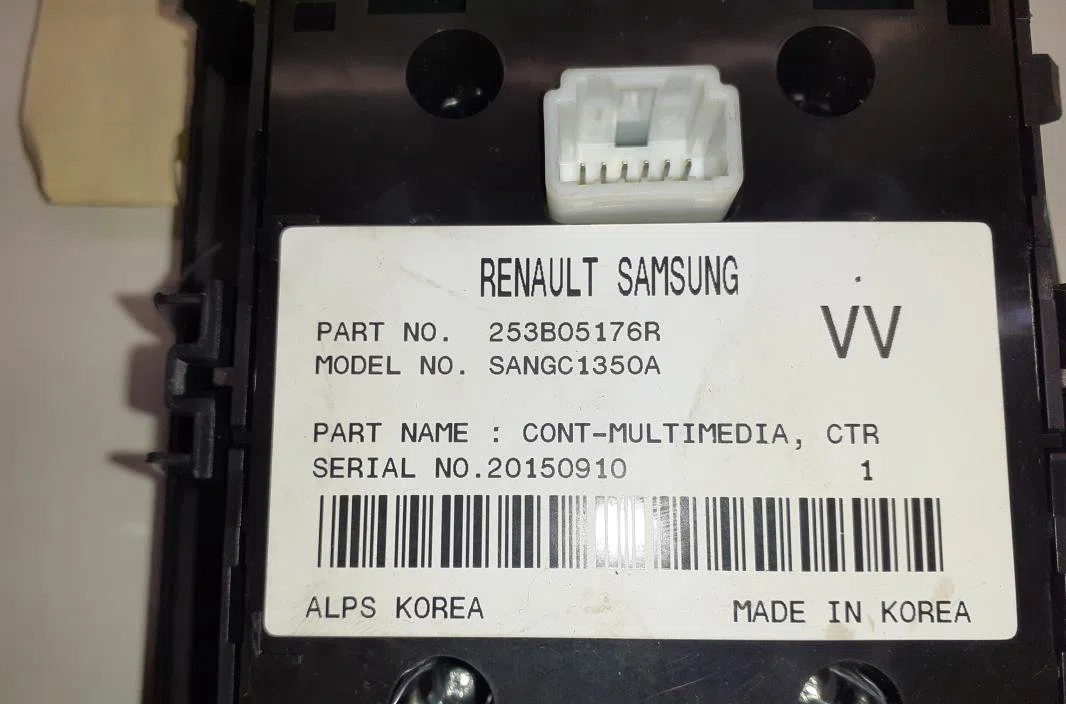 Commande autoradio Renault SCÉNIC III (JZ0-1_) 1.5 dci (2009) 5 portes occasion