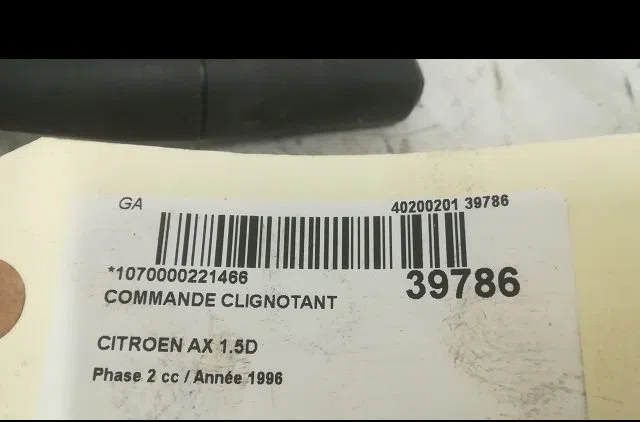 Commande clignotant Citroen AX (ZA-_) 15 d (1994-1997) occasion — photo 3