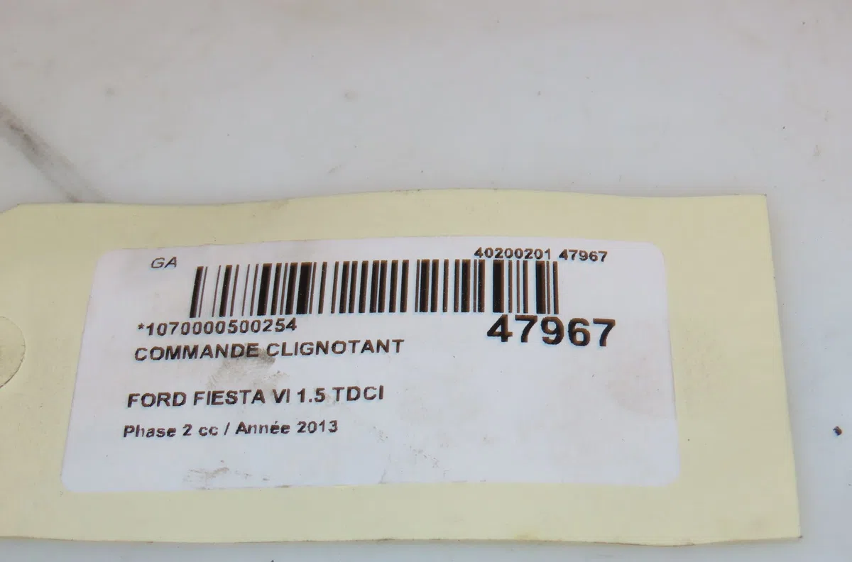 Commande clignotant Ford FIESTA VI (CB1, CCN) 1.6 tdci (2008-2012) occasion