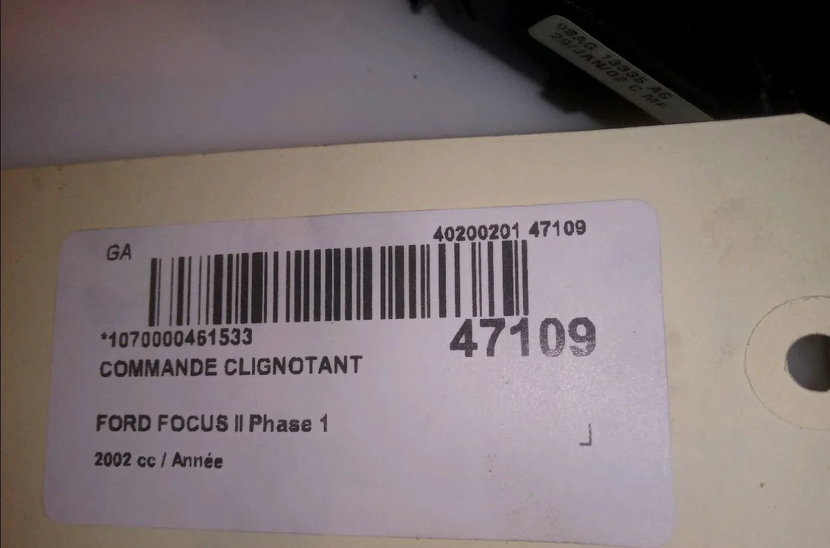 Commande clignotant Ford FOCUS I (DAW, DBW) 1.8 16v (1998-2004) occasion — photo 4