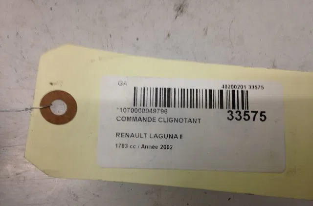 Commande clignotant RENAULT LAGUNA II 2002 occasion — photo 4
