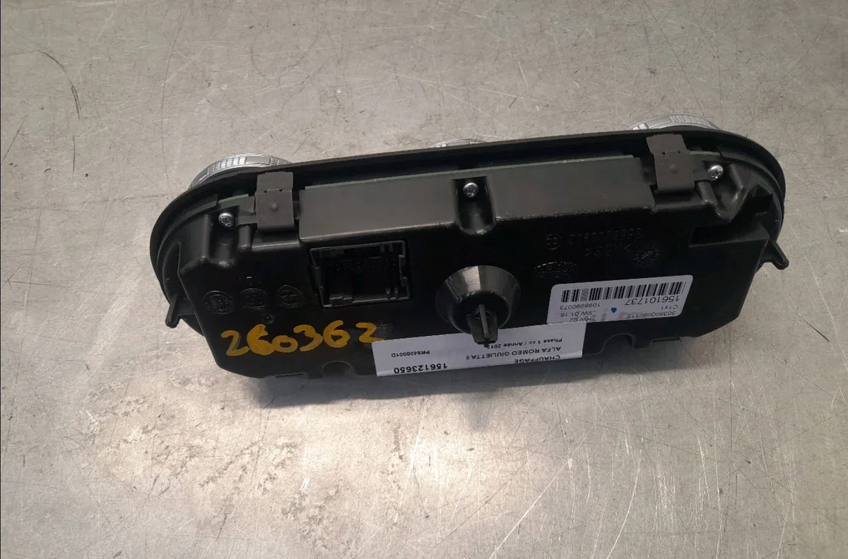 Commande de chauffage Alfa romeo GIULIETTA (940_) 2.0 jtdm (940.fxl1a) (2010-2020) occasion