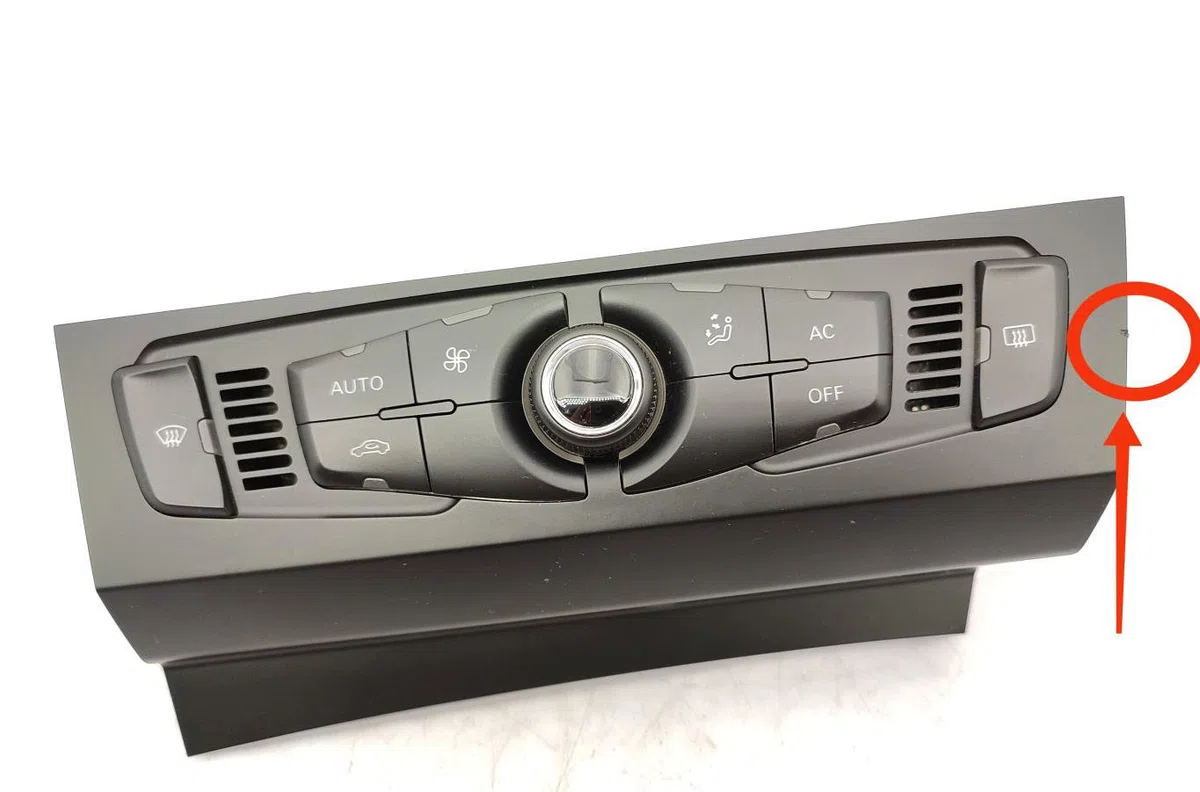 Commande de chauffage AUDI A4 3 AVANT PHASE 1 BREAK occasion — photo 3