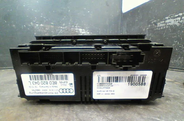 Commande de chauffage Audi A4 B6 Avant (8E5) 2.5 tdi quattro (2001-2004) occasion — photo 2