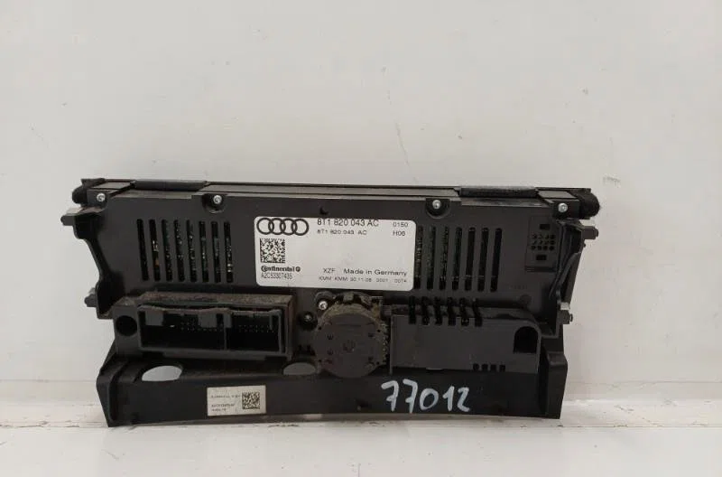 Commande de chauffage AUDI A5 1 COUPE PHASE 1 occasion — photo 2
