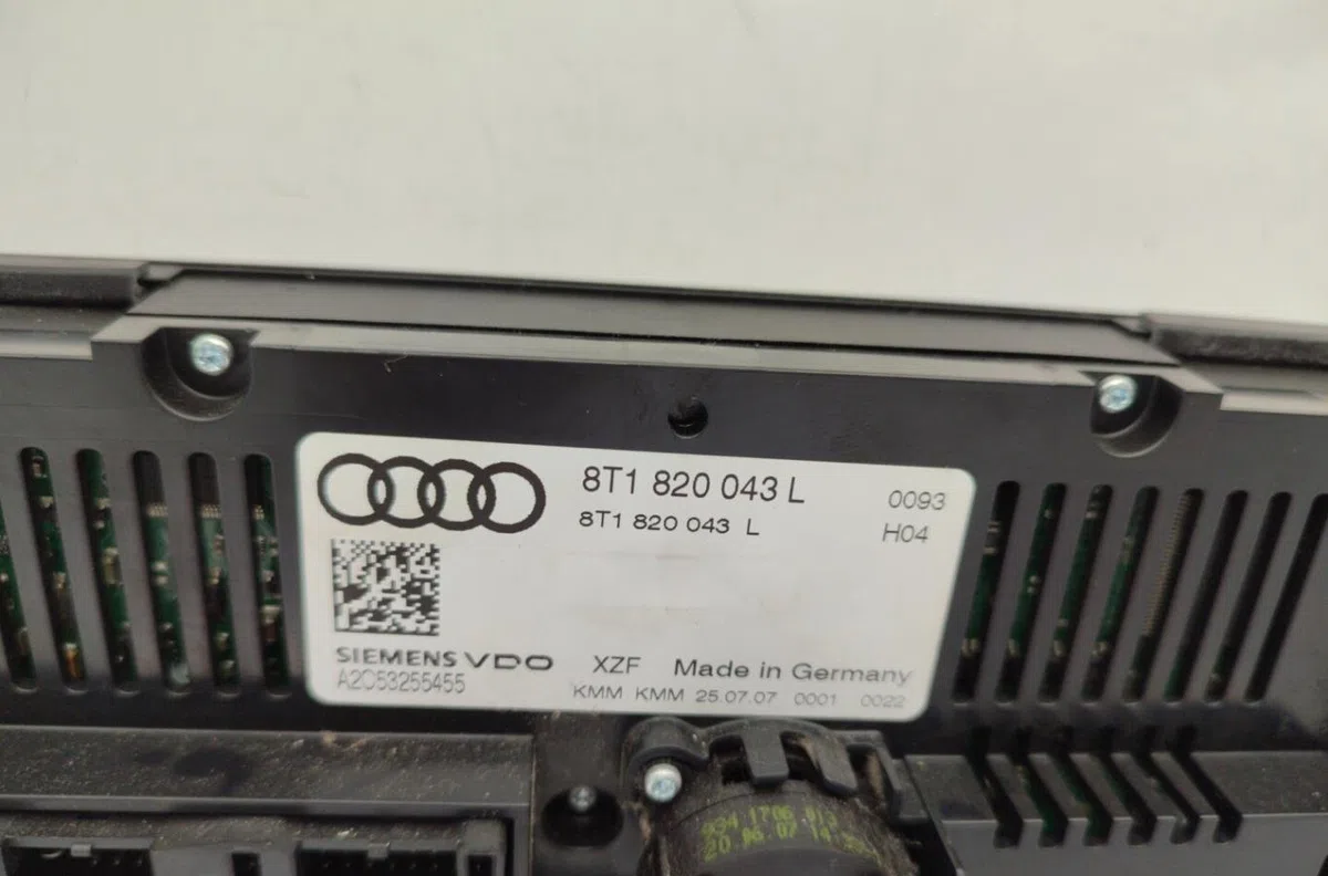 Commande de chauffage AUDI A5 1 COUPE S5 PHASE 1 occasion — photo 2