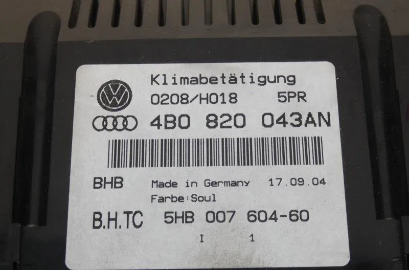 Commande de chauffage AUDI A6 2 AVANT PHASE 2 BREAK occasion — photo 3