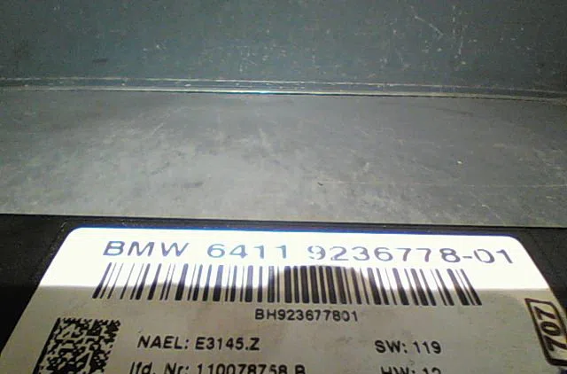 Commande de chauffage Bmw 1 (E81) 116 d (2008-2011) 3 portes occasion — photo 3
