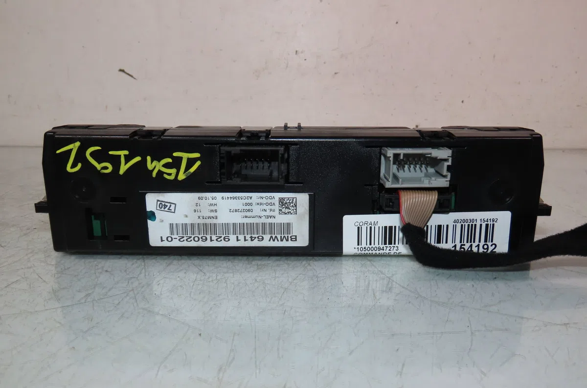 Commande de chauffage Bmw 1 (E87) 116 i (2004-2011) occasion — photo 2