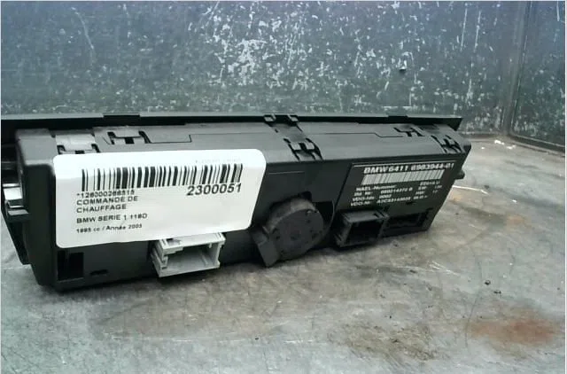 Commande de chauffage Bmw 1 (E87) 118 d (2004-2007) occasion — photo 2