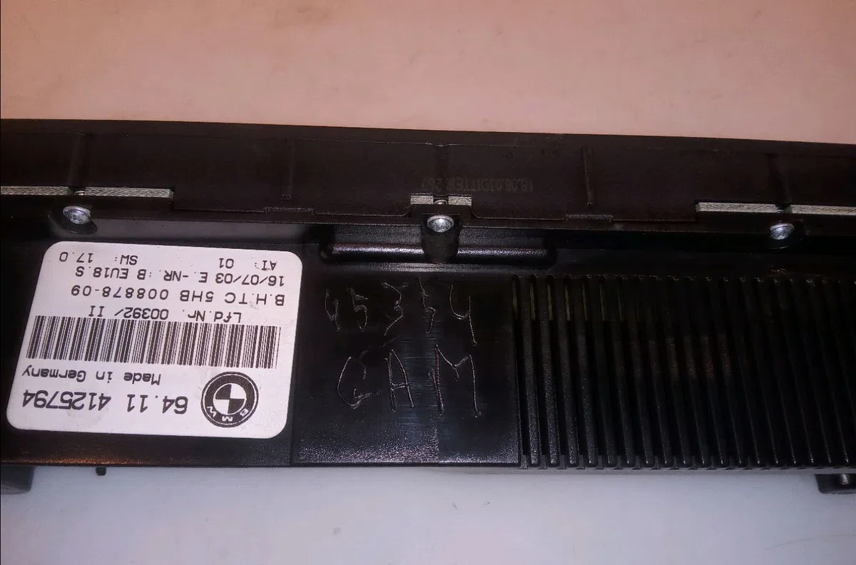 Commande de chauffage Bmw 3 Compact (E46) 320 td (2001-2005) occasion — photo 3